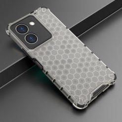 Lacné Kryty | Odolný kryt Honeycomb Armor čierny – Vivo Y36 | Lacné Kryty