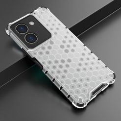 Lacné Kryty | Odolný kryt Honeycomb Armor transparentný – Vivo Y36 | Lacné Kryty
