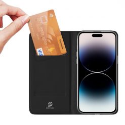Peňaženkové puzdro Dux Ducis Skin Pro čierne – Apple iPhone 15 Plus | Lacné Kryty Lacné Kryty | Peňaženkové puzdro Dux Ducis Skin Pro čierne – Apple iPhone 15 Plus | Lacné Kryty