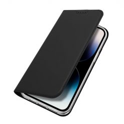 Lacné Kryty | Peňaženkové puzdro Dux Ducis Skin Pro čierne – Apple iPhone 15 Pro Max | Lacné Kryty