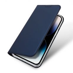 Lacné Kryty | Peňaženkové puzdro Dux Ducis Skin Pro modré – Apple iPhone 15 Pro | Lacné Kryty