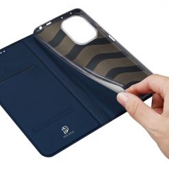 Lacné Kryty | Peňaženkové puzdro Dux Ducis Skin Pro modré – Xiaomi Poco F5 | Lacné Kryty