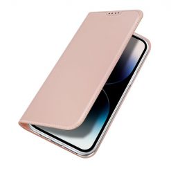 Lacné Kryty | Peňaženkové puzdro Dux Ducis Skin Pro ružové – Apple iPhone 15 Pro | Lacné Kryty