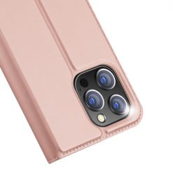 Lacné Kryty | Peňaženkové puzdro Dux Ducis Skin Pro ružové – Apple iPhone 15 Pro Max | Lacné Kryty
