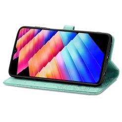 Peňaženkové puzdro Embossing Pattern Mandala Flower zelené – Infinix Hot 30i | Lacné Kryty Lacné Kryty | Peňaženkové puzdro Embossing Pattern Mandala Flower zelené – Infinix Hot 30i | Lacné Kryty