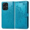Lacné Kryty | Peňaženkové puzdro Embossing Pattern Mandala Flower čierne – Infinix Hot 30i | Lacné Kryty