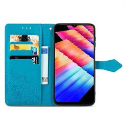 Peňaženkové puzdro Embossing Pattern Mandala Flower modré – Infinix Hot 30i | Lacné Kryty Lacné Kryty | Peňaženkové puzdro Embossing Pattern Mandala Flower modré – Infinix Hot 30i | Lacné Kryty