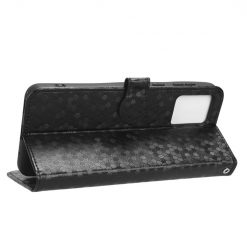 Peňaženkové puzdro Honeycomb Dot Texture Case čierne – Motorola Moto E13 | Lacné Kryty Lacné Kryty | Peňaženkové puzdro Honeycomb Dot Texture Case čierne – Motorola Moto E13 | Lacné Kryty