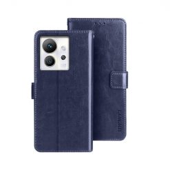 Lacné Kryty | Peňaženkové puzdro Idewei Grand case tmavomodré – Infinix Zero Ultra | Lacné Kryty