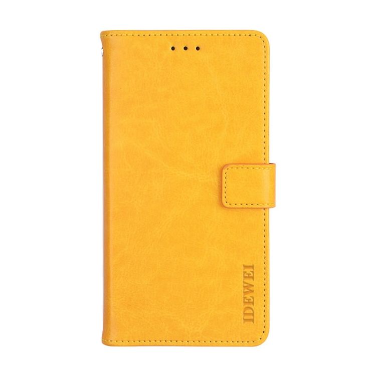 Peňaženkové puzdro Idewei Grand case žlté – Infinix Zero Ultra