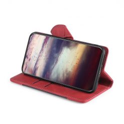Lacné Kryty | Peňaženkové puzdro Ornate case červené – Infinix Smart 7 HD | Lacné Kryty