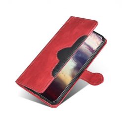 Lacné Kryty | Peňaženkové puzdro Ornate case červené – Infinix Smart 7 HD | Lacné Kryty