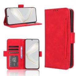 Lacné Kryty | Peňaženkové puzdro Slots case červené – Huawei Nova 11 | Lacné Kryty