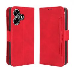 Lacné Kryty | Peňaženkové puzdro Slots case červené – Infinix Hot 30i | Lacné Kryty