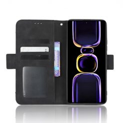Peňaženkové puzdro Slots case čierne – Xiaomi Poco F5 Pro | Lacné Kryty Lacné Kryty | Peňaženkové puzdro Slots case čierne – Xiaomi Poco F5 Pro | Lacné Kryty