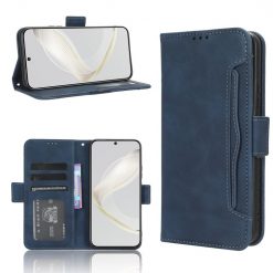 Lacné Kryty | Peňaženkové puzdro Slots case modré – Huawei Nova 11 | Lacné Kryty