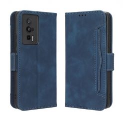 Lacné Kryty | Peňaženkové puzdro Slots case modré – Xiaomi Poco F5 Pro | Lacné Kryty