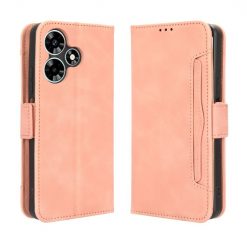 Lacné Kryty | Peňaženkové puzdro Slots case ružové – Infinix Hot 30i | Lacné Kryty