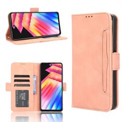 Lacné Kryty | Peňaženkové puzdro Slots case ružové – Infinix Hot 30i | Lacné Kryty
