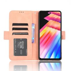 Lacné Kryty | Peňaženkové puzdro Slots case ružové – Infinix Hot 30i | Lacné Kryty