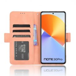 Peňaženkové puzdro Slots case ružové – Infinix Note 30 Pro | Lacné Kryty Lacné Kryty | Peňaženkové puzdro Slots case ružové – Infinix Note 30 Pro | Lacné Kryty