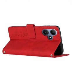 Peňaženkové puzdro Smile case červené – Infinix Hot 30i | Lacné Kryty Lacné Kryty | Peňaženkové puzdro Smile case červené – Infinix Hot 30i | Lacné Kryty
