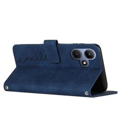 Lacné Kryty | Peňaženkové puzdro Smile case modré – Infinix Hot 30i | Lacné Kryty