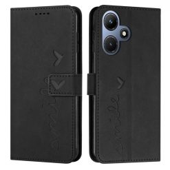 Peňaženkové puzdro Smile case čierne – Infinix Hot 30i | Lacné Kryty Lacné Kryty | Peňaženkové puzdro Smile case čierne – Infinix Hot 30i | Lacné Kryty