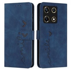 Peňaženkové puzdro Smile case modré – Infinix Note 30 Pro | Lacné Kryty Lacné Kryty | Peňaženkové puzdro Smile case modré – Infinix Note 30 Pro | Lacné Kryty