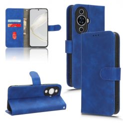 Lacné Kryty | Peňaženkové puzdro Solid modré – Huawei Nova 11 | Lacné Kryty