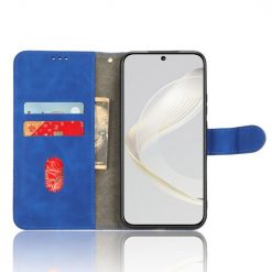Lacné Kryty | Peňaženkové puzdro Solid modré – Huawei Nova 11 | Lacné Kryty