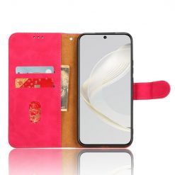Lacné Kryty | Peňaženkové puzdro Solid ružové – Huawei Nova 11 | Lacné Kryty