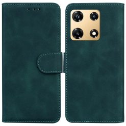 Lacné Kryty | Peňaženkové puzdro Solid zelené – Infinix Note 30 Pro | Lacné Kryty