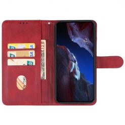 Lacné Kryty | Peňaženkové puzdro Splendid case červené – Xiaomi Poco F5 Pro | Lacné Kryty
