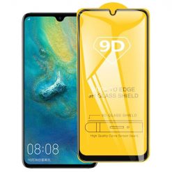 Tvrdené sklo celopovrchové čierne – Huawei P30