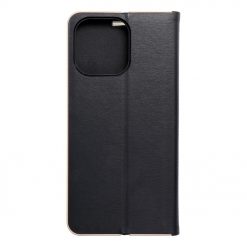 Lacné Kryty | Knižkové puzdro Luna Book čierne – Apple iPhone 15 Pro Max | Lacné Kryty