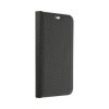 Lacné Kryty | Knižkové puzdro Luna Carbon modré – Apple iPhone 15 Pro | Lacné Kryty