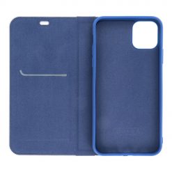 Lacné Kryty | Knižkové puzdro Luna Carbon modré – Apple iPhone 15 Pro Max | Lacné Kryty