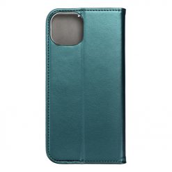 Lacné Kryty | Knižkové puzdro Magnet Book zelené – Apple iPhone 15 Plus | Lacné Kryty
