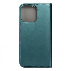 Lacné Kryty | Knižkové puzdro Magnet Book zelené – Apple iPhone 15 Pro Max | Lacné Kryty
