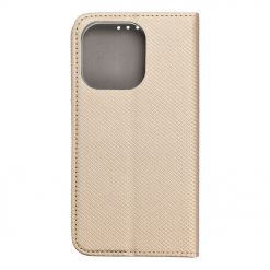 Knižkové puzdro Smart Case Book zlaté – Apple iPhone 15 Pro | Lacné Kryty Lacné Kryty | Knižkové puzdro Smart Case Book zlaté – Apple iPhone 15 Pro | Lacné Kryty