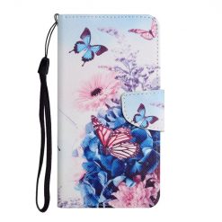 Lacné Kryty | Peňaženkové puzdro Embossing Pattern Mandala Flower fialové – OnePlus Nord 2 5G