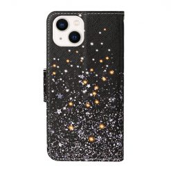 Lacné Kryty | Knižkové puzdro Trendy Cross case Hviezdy – Apple iPhone 15 | Lacné Kryty