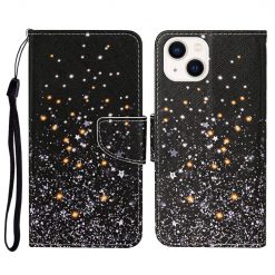 Lacné Kryty | Knižkové puzdro Trendy Cross case Hviezdy – Apple iPhone 15 | Lacné Kryty