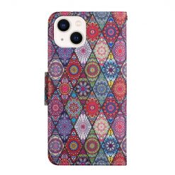 Lacné Kryty | Knižkové puzdro Trendy Cross case Kaleidoskop – Apple iPhone 15 | Lacné Kryty