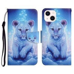Lacné Kryty | Knižkové puzdro Trendy Cross case Leopard – Apple iPhone 15 Plus | Lacné Kryty