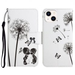 Lacné Kryty | Knižkové puzdro Trendy Cross case Púpava – Apple iPhone 15 Plus | Lacné Kryty