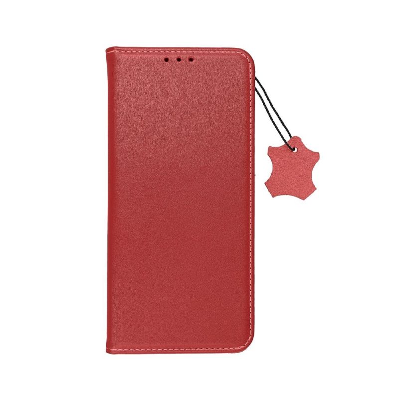 Kožené puzdro Smart Pro červené – Apple iPhone 15 Plus