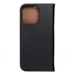Lacné Kryty | Kožené puzdro Smart Pro čierne – Apple iPhone 15 Pro Max | Lacné Kryty