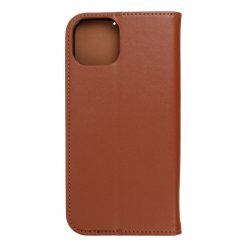 Lacné Kryty | Kožené puzdro Smart Pro hnedé – Apple iPhone 15 Plus | Lacné Kryty